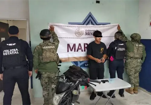 Capturan a motociclista armado al sur de Ciudad Obregón