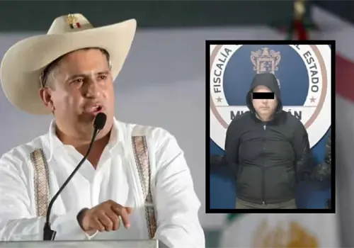 Detienen a "El Licenciado", autor intelectual del asesinato de Carlos Manzo