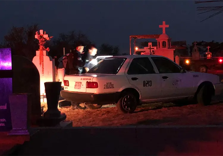 Hallan a taxista sin vida en el Panteón Nuevo de Ciudad Obregón