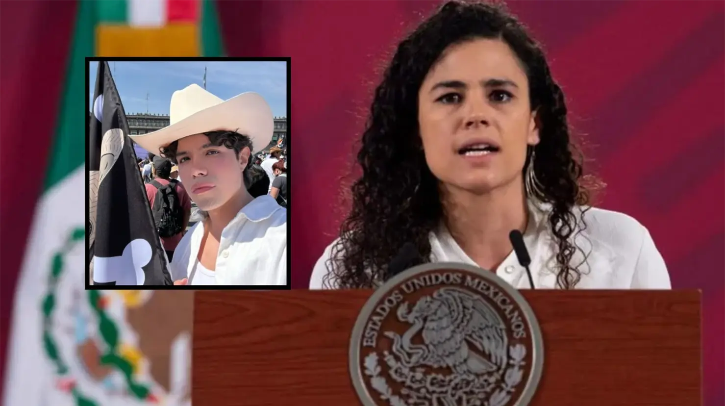 Luisa Alcalde filtra contrato del PAN con Edson Andrade, el joven tiktoker que impulsó la marcha Gen Z