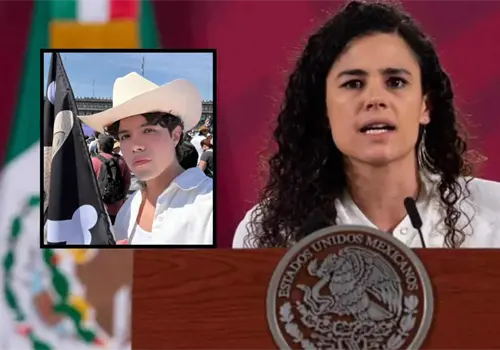 Luisa Alcalde filtra contrato del PAN con Edson Andrade, el joven tiktoker que impulsó la marcha Gen Z