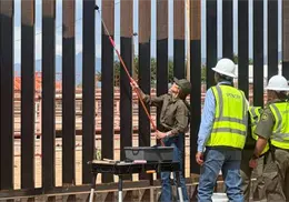 Muro fronterizo contará con sensores Muro fronterizo contará con sensores