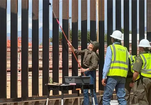 Muro fronterizo contará con sensores