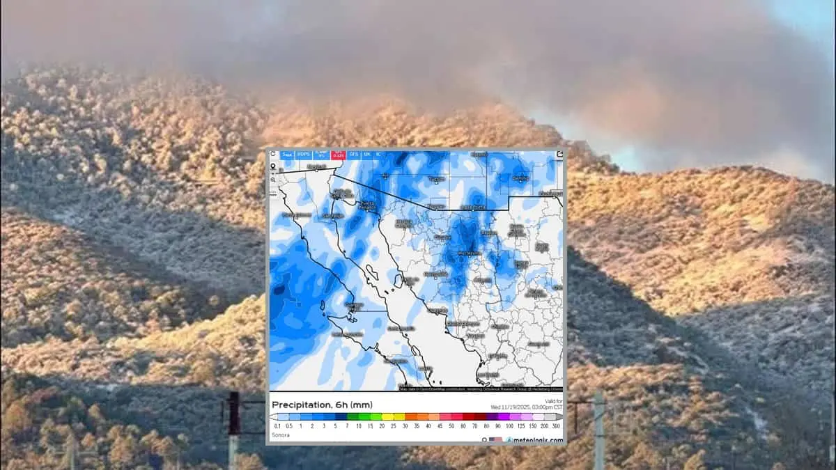 Suspenden clases y ajustan horarios en municipios de Sonora por lluvias y frío intenso