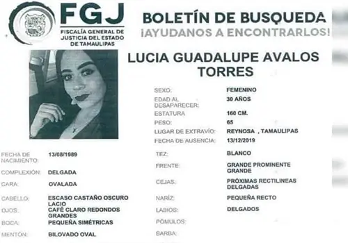 Encontraron en Reynosa los restos de una mujer con la ropa que traía en su último post Encontraron en Reynosa los restos de una mujer con la ropa que traía en su último post