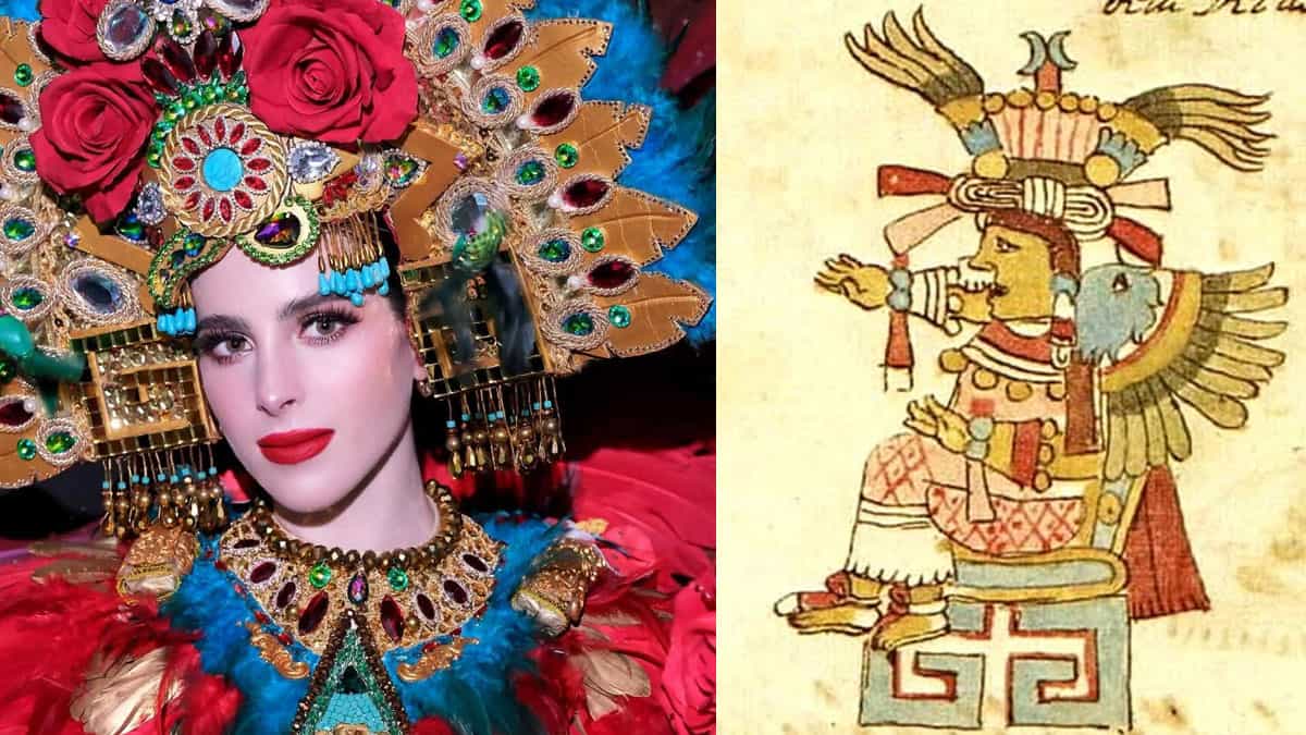 Xochiquétzal: ¿Qué representa la diosa prehispánica que inspiró el traje típico de México en Miss Universo 2025?
