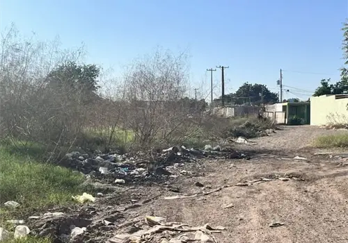 Hay vialidades intransitables por basura y maleza en Cajeme Hay vialidades intransitables por basura y maleza en Cajeme