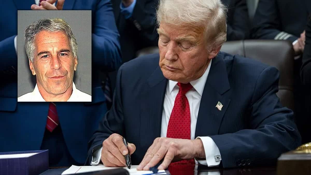 Donald Trump firma ley para que se publiquen los archivos completos de su amigo Jeffrey Epstein