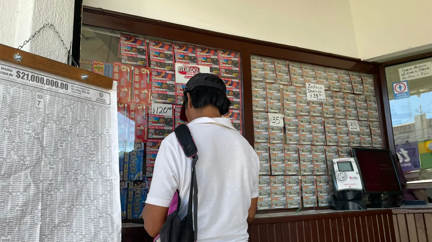 Los puestos de la Lotería ya cuentan con los cachitos de diferentes sorteos regulares y especiales