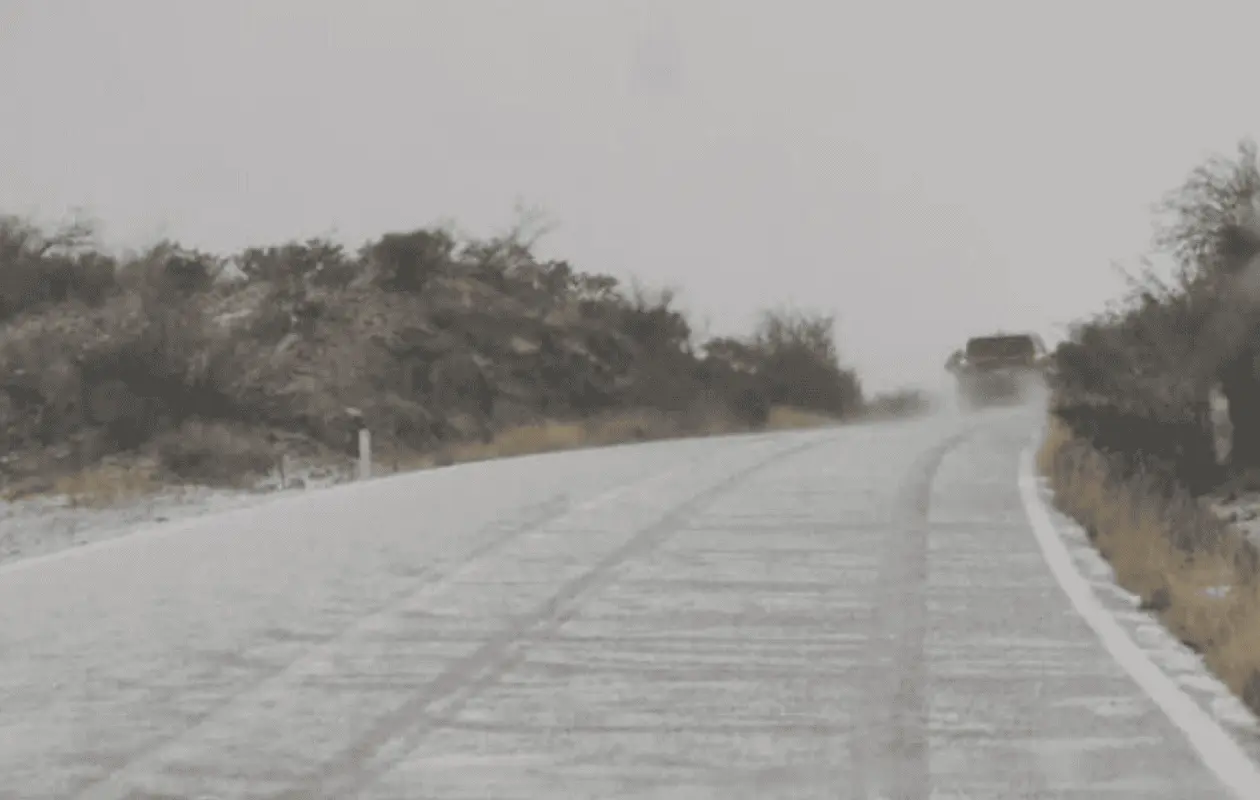 Los efectos del frente frío durarán hasta el viernes.