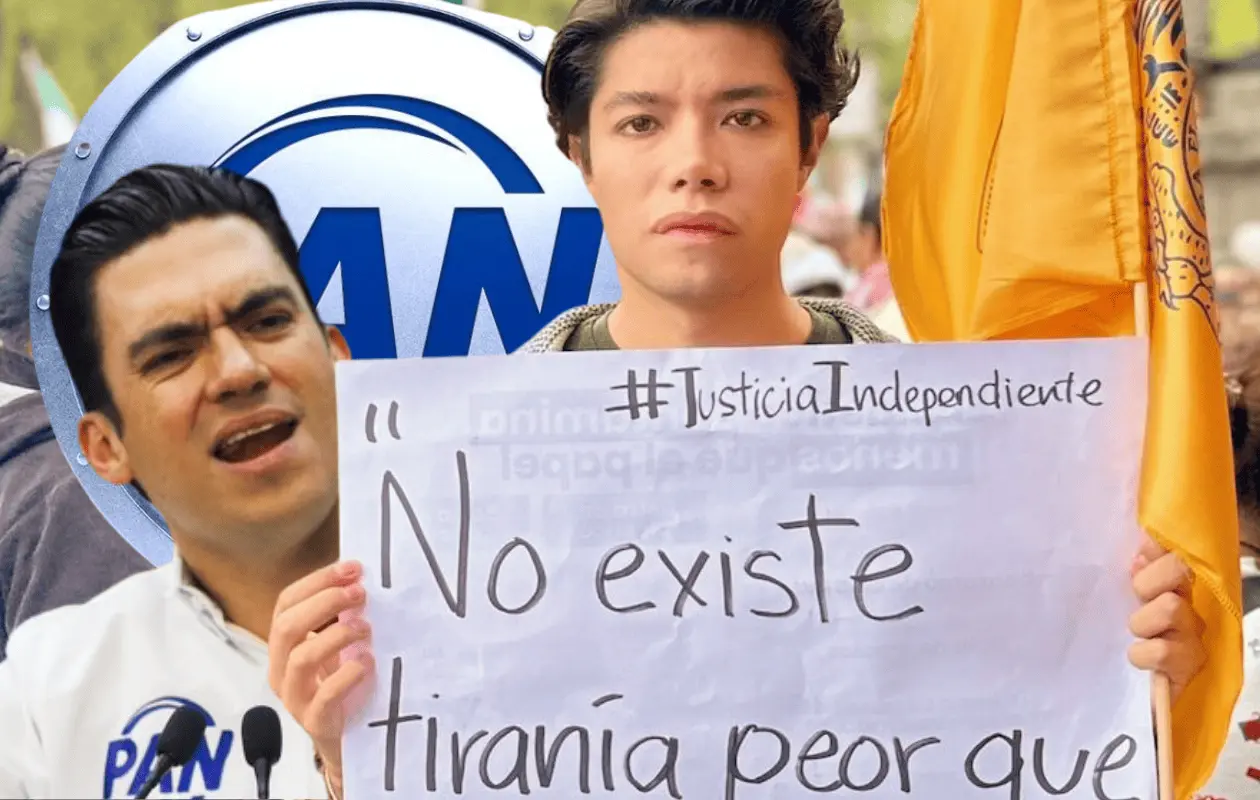 La polémica se desató cuando Morena dio a conocer el contrato del joven que convocó a la marcha del 15 de noviembre.