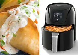 ¡Tacos Dorados bajos en grasa! Prepara en la Air Fryer la receta de papa más deliciosa y crujientes