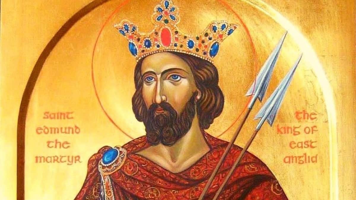 Santoral de hoy, 20 de noviembre: San Edmundo Rey, patrono de las viudas y de los huérfanos