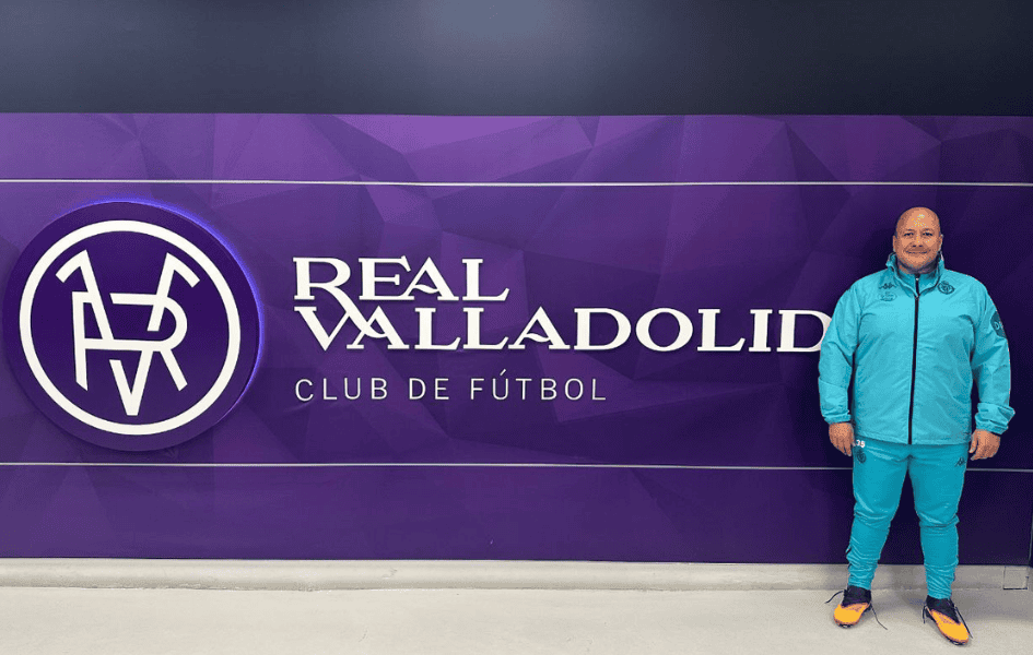 Enrique Alfaro exgobernador de Jalisco será auxiliar técnico del Real Valladolid