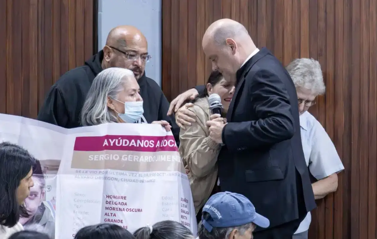 Iglesia recibe a familias buscadoras: Su dolor es el dolor de todos