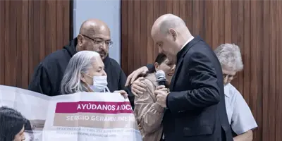 Iglesia recibe a familias buscadoras: Su dolor es el dolor de todos