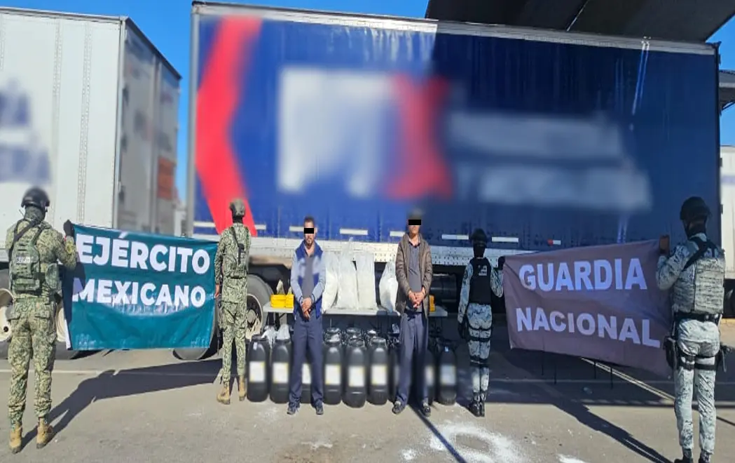 En San Luis Río Colorado decomisan millonario cargamento de droga