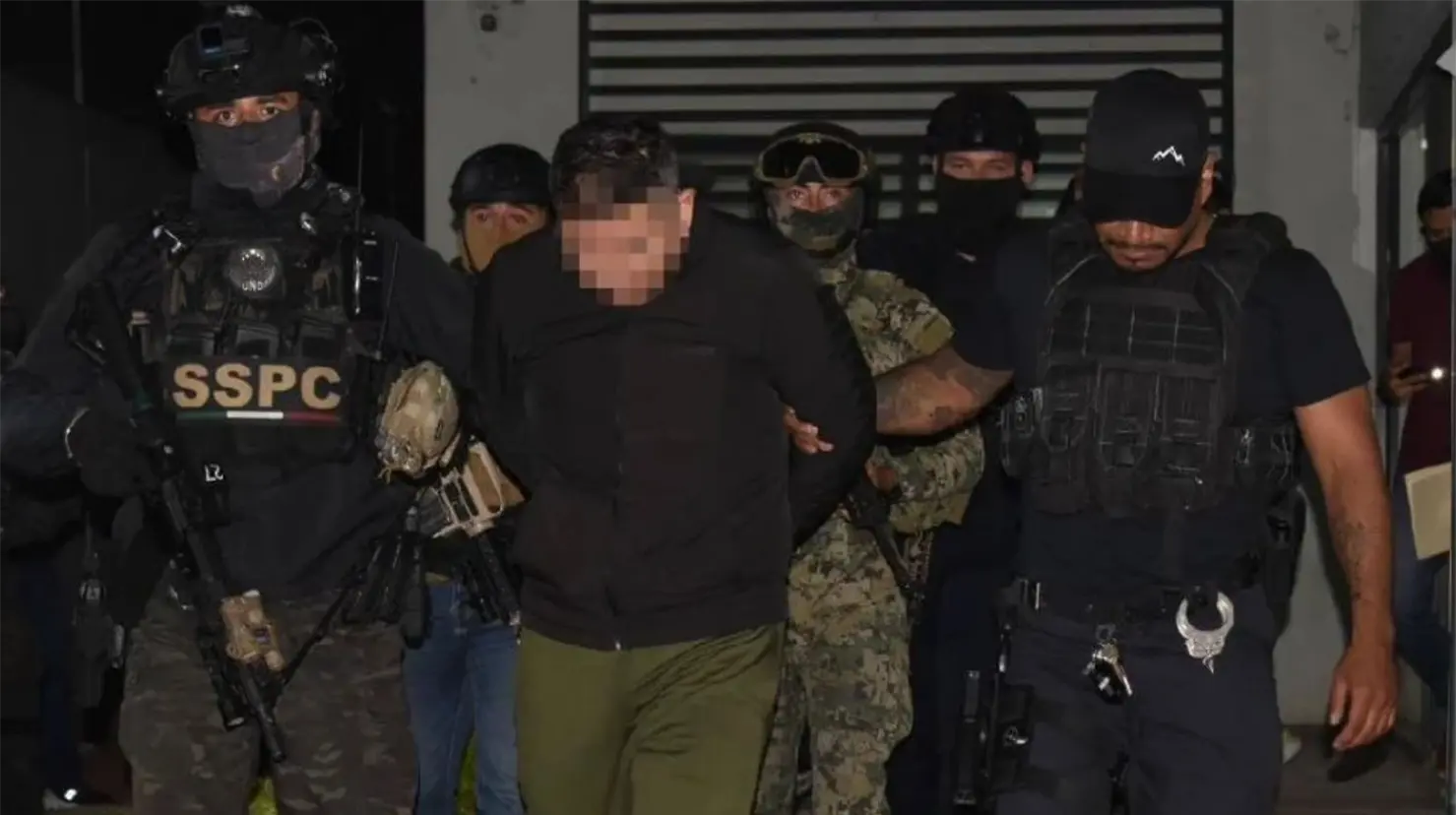 Trasladan a "El Licenciado" al Altiplano tras su captura por el asesinato de Carlos Manzo