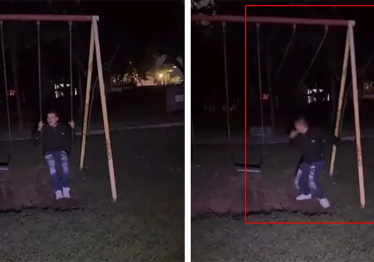 VIDEO | Jóvenes retan al Diablo con un acto y les pegó el susto de su vida