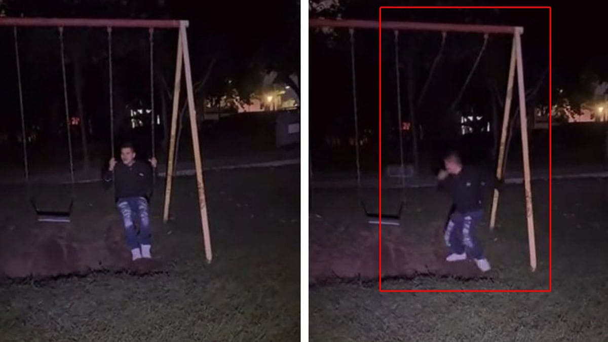 VIDEO | Jóvenes retan al Diablo con un acto y les pegó el susto de su vida