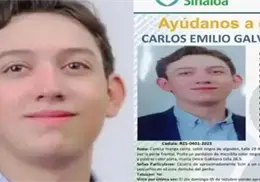 Carlos Emilio, joven desaparecido en bar de Mazatlán, salió del lugar acompañado de 2 hombres