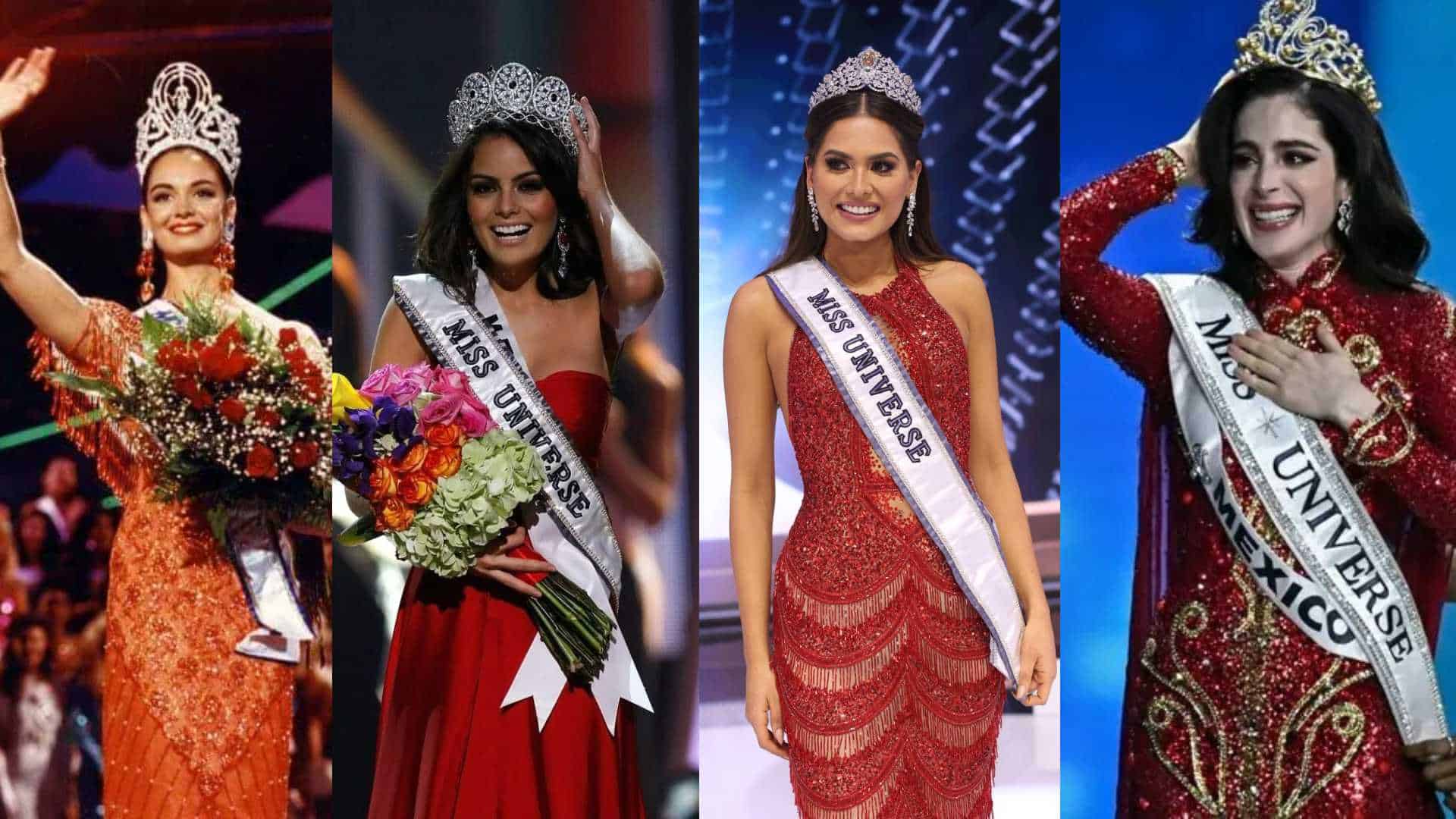 ¿Casualidad o amuleto? El vestido rojo que ha marcado las coronas mexicanas en Miss Universo