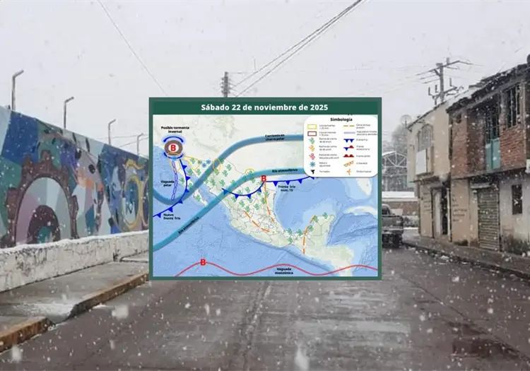 Clima en Sonora hoy 22 de noviembre: Se esperan temperaturas por debajo de los 0°C por tormenta invernal