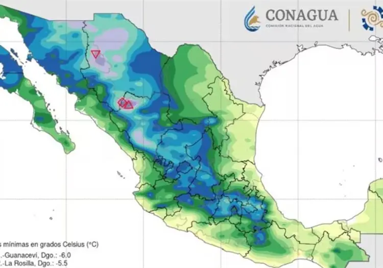 Primera tormenta invernal traerá nieve, frío extremo y fuertes vientos este fin de semana en México