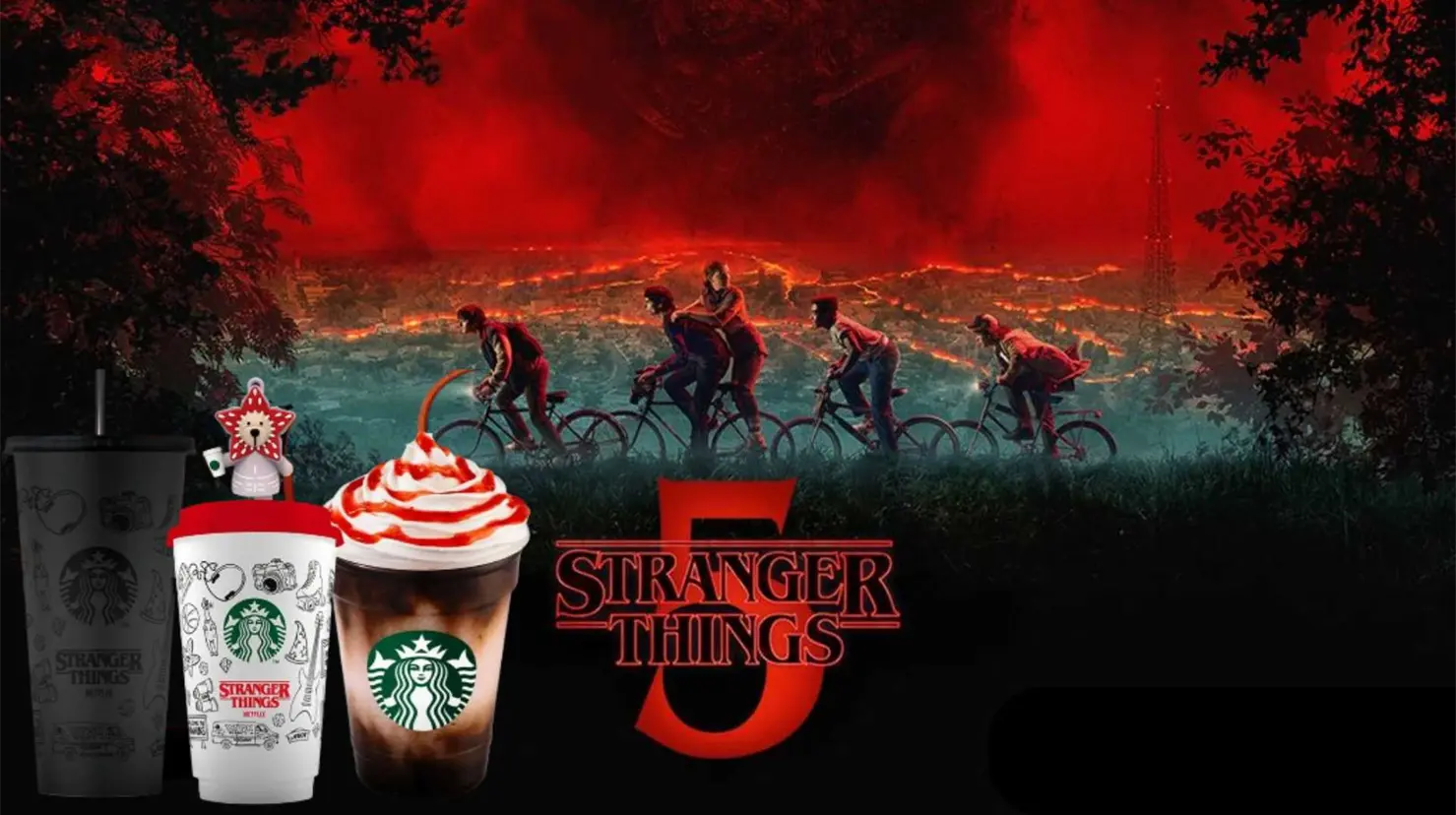 Starbucks lanza colección exclusiva de Stranger Things en México: así podrás conseguirla