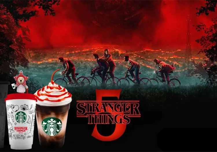 Starbucks lanza colección exclusiva de Stranger Things en México: así podrás conseguirla