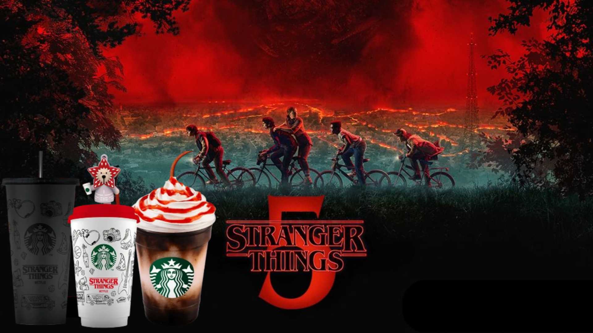 Starbucks lanza colección exclusiva de Stranger Things en México: así podrás conseguirla
