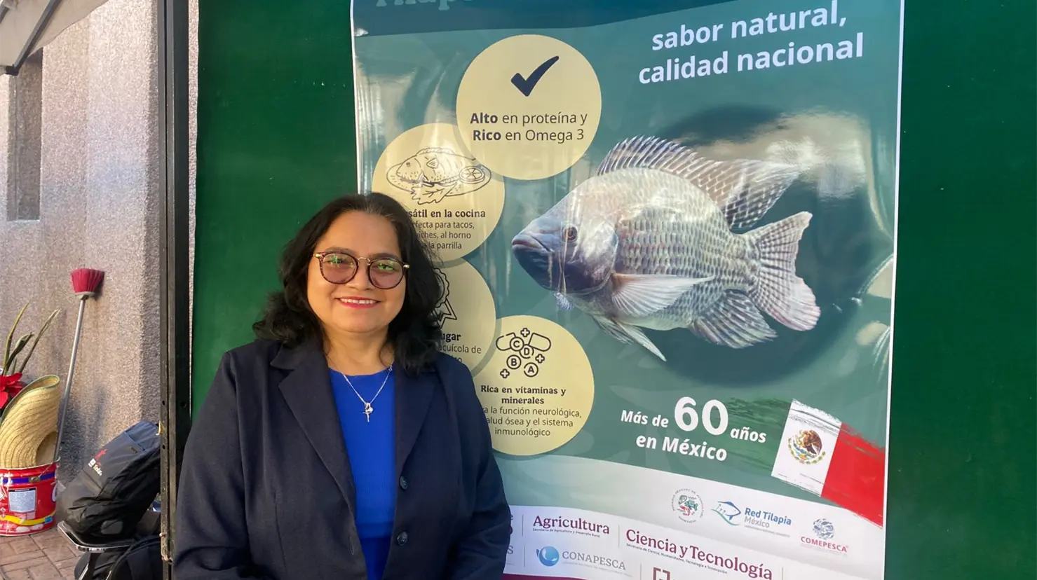 Doctora Celia Olivia García Cifuentes, investigadora titular del Centro de Investigación en Alimentación y Desarrollo (CIAD) de la unidad Hermosillo