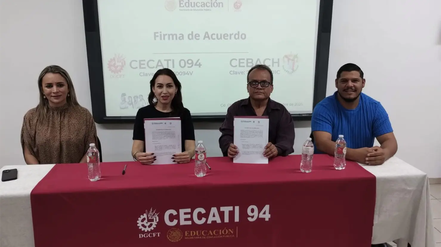 A lo largo del año se tienen diferentes vinculaciones con organizaciones e institutos del Cecati Obregón