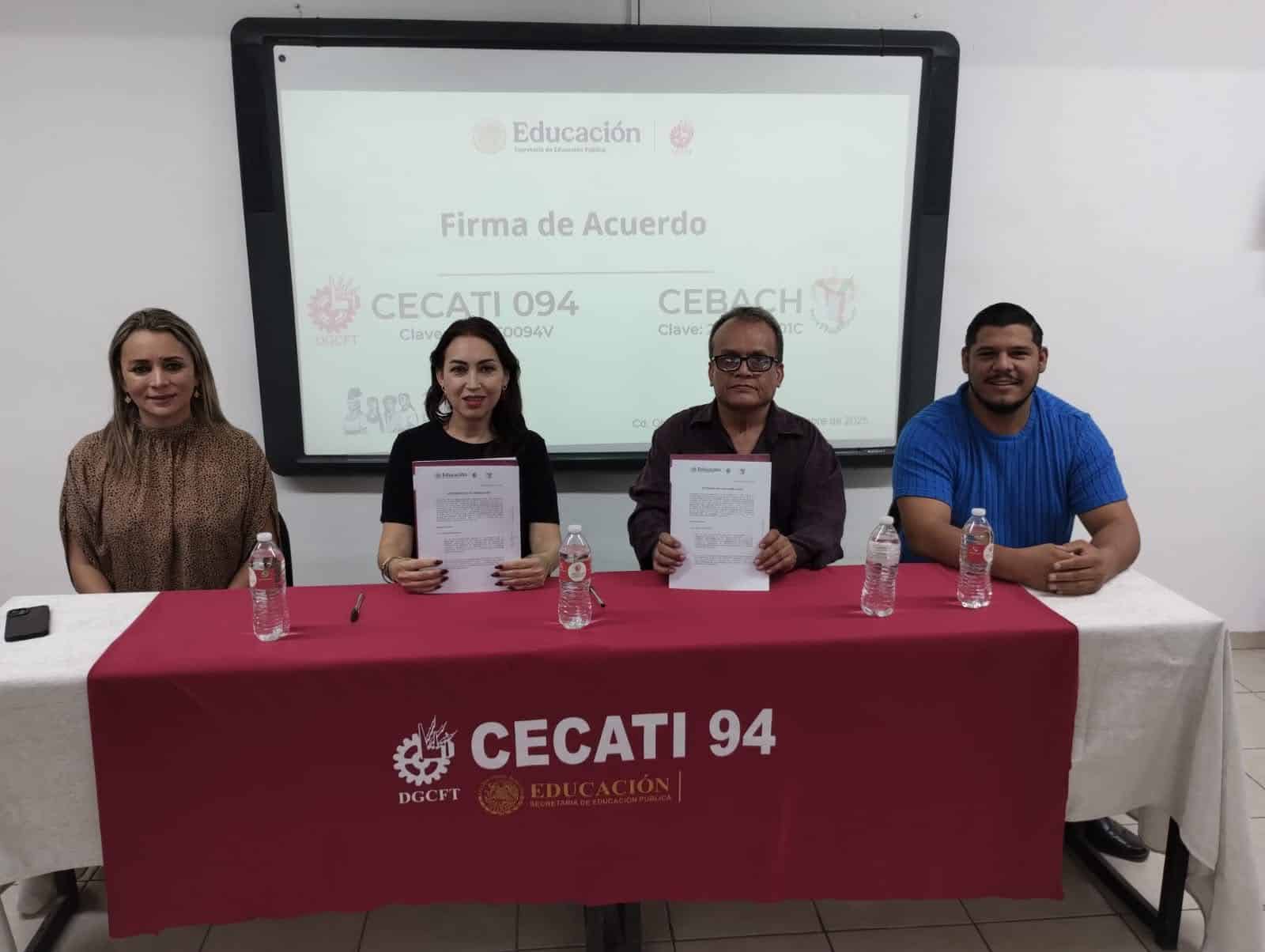 Cecati 94 hace vinculación con instituciones en Obregón