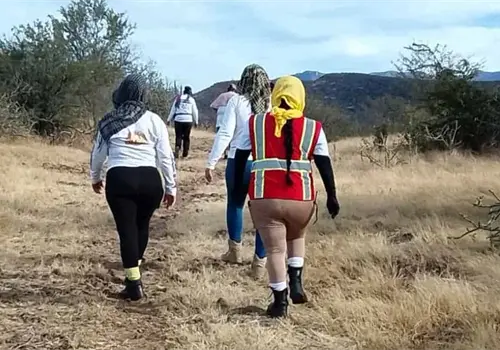 Guerreras Buscadoras hallan restos en Pótam Guerreras Buscadoras hallan restos en Pótam