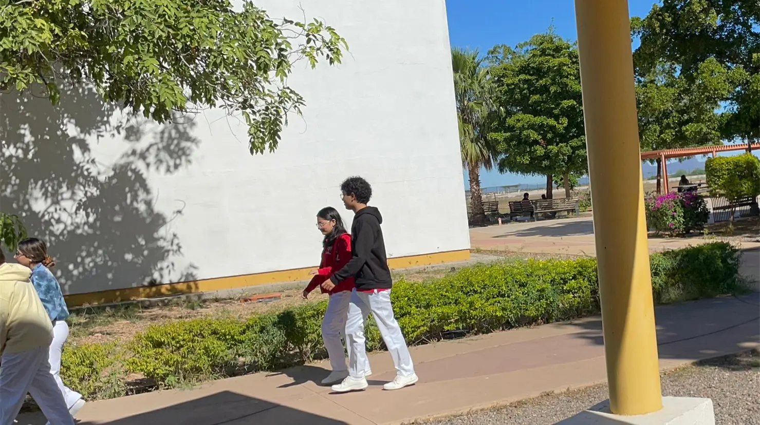 Una parte importante de los más de mil 400 estudiantes de la Universidad de Sonora en Cajeme participaron en la campaña