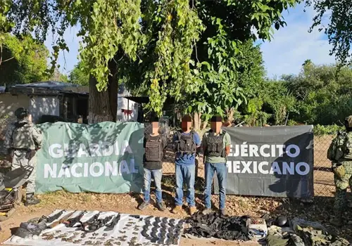 Capturan a sujetos armados durante operativo en Etchojoa