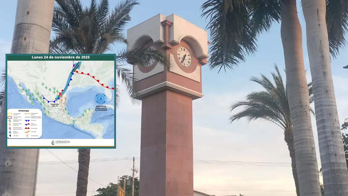 Clima en Sonora hoy, 24 de noviembre: Prevén dos frentes fríos el 28 de noviembre y 1 de diciembre