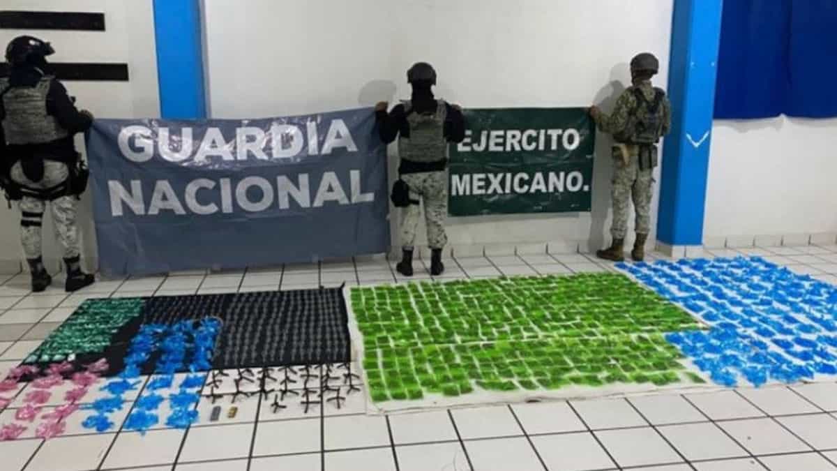 Más de 23.6 millones de dosis de droga fueron aseguradas durante operativos en Sonora