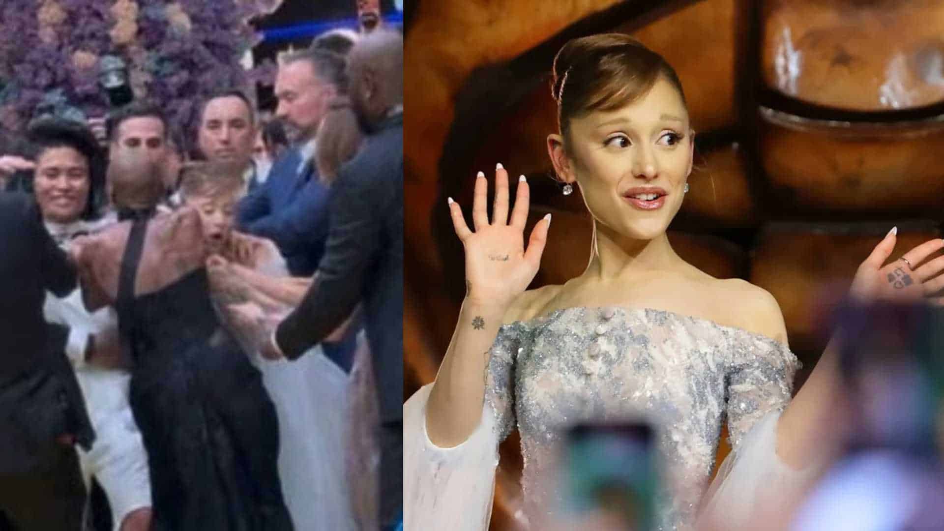 Deportan y vetan de Singapur al fan que agredió a Ariana Grande durante una premiere de Wicked: For Good