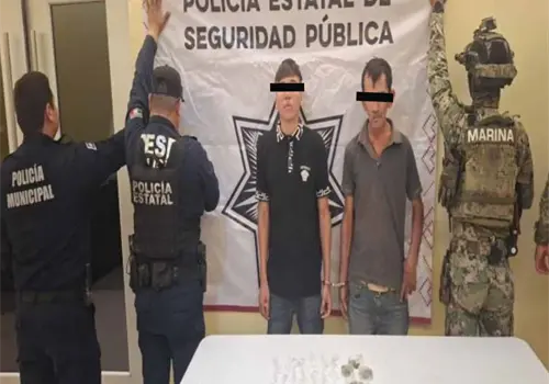 Detienen a dos con droga en la San Anselmo, al sur de Ciudad Obregón