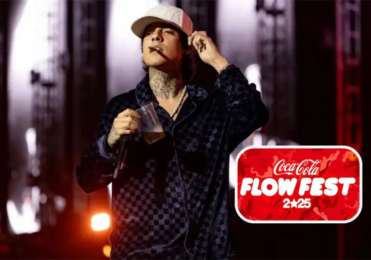 ¿Natanael Cano podría ser multado por cantar "Cuerno Azulado" en el Flow Fest 2025? Esto dice la ley