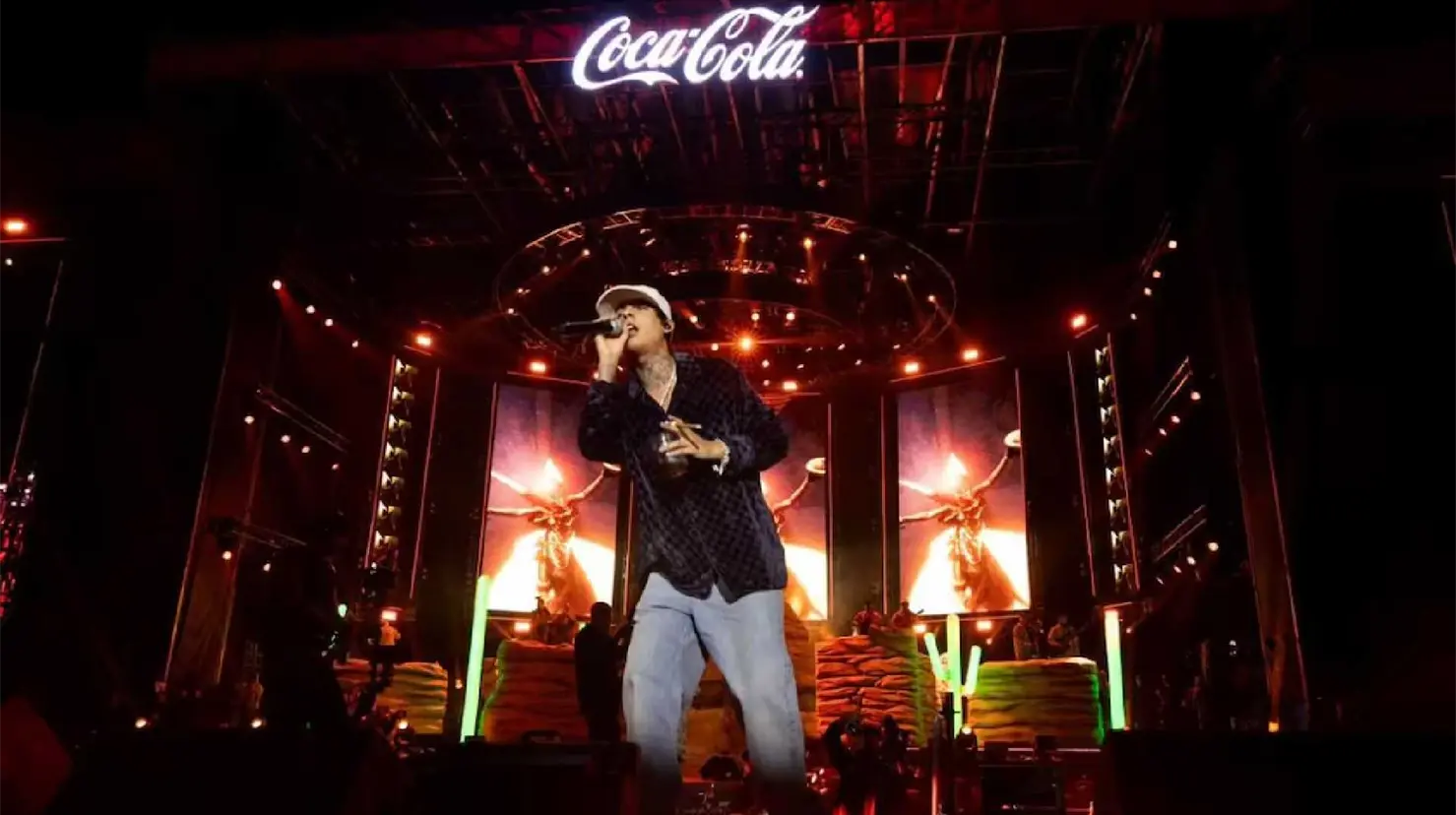 ¿De qué trata la canción "Cuerno Azulado" de Natanael Cano que interpretó en el Flow Fest 2025?