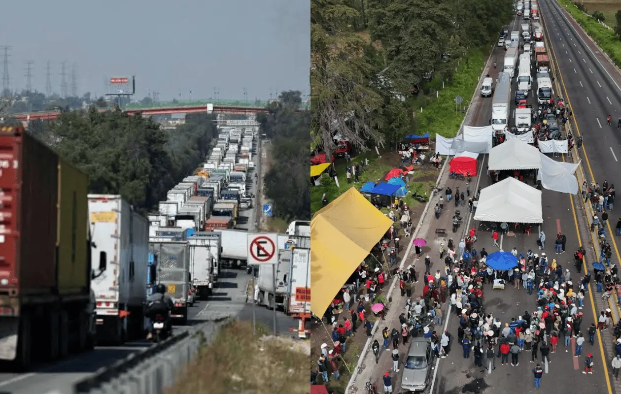 Transportistas mantienen cierres en 10 puntos y advierten nueva jornada de protestas