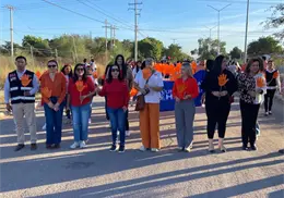 Marchan en Navojoa contra la violencia de género Marchan en Navojoa contra la violencia de género