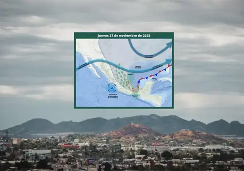 Clima en Hermosillo hoy 27 de noviembre; se pronostica un nuevo frente frío este fin de semana Clima en Hermosillo hoy 27 de noviembre; se pronostica un nuevo frente frío este fin de semana