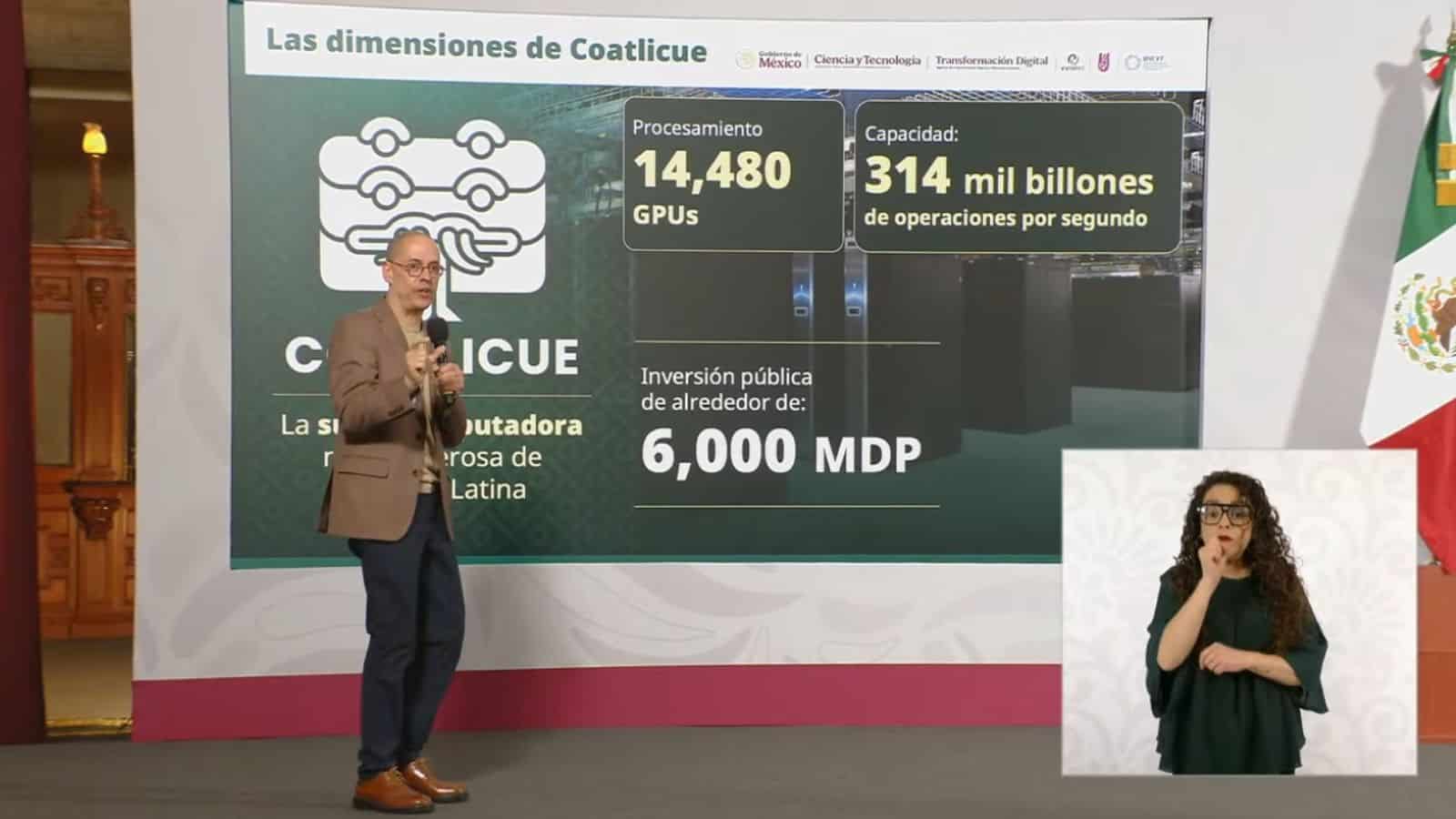 Coatlicue: Así será la supercomputadora mexicana con una inversión de 6 mil millones de pesos