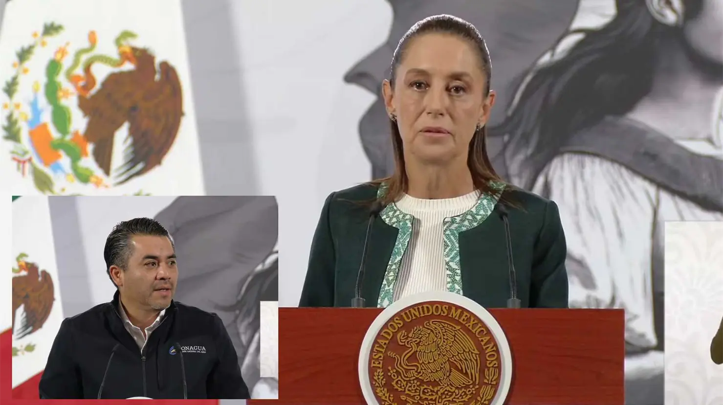 Sheinbaum afirma que la nueva Ley de Aguas busca frenar el robo y acaparamiento del recurso