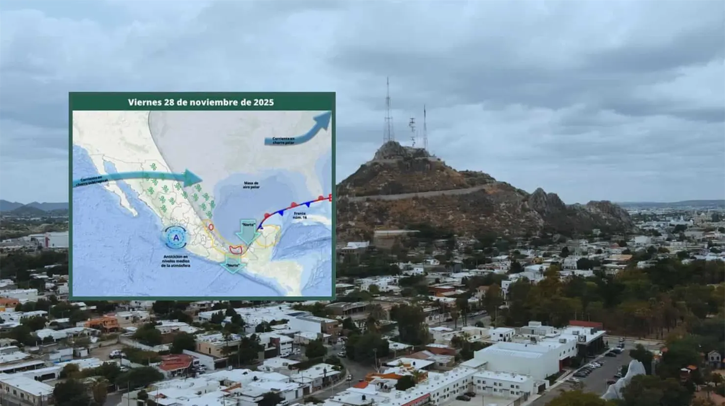 Clima en Hermosillo hoy 28 de noviembre; se espera bajen las temperaturas en la ciudad