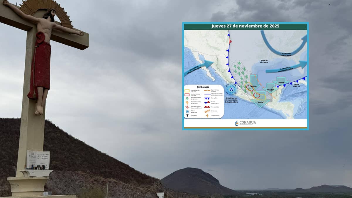 Clima en Sonora hoy, 27 de noviembre: Pronóstico para Hermosillo, Obregón, Navojoa, y otras ciudades